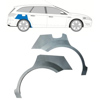Aizmugurējā arka priekš Ford Mondeo 2007-2010 / Kreisais+Labais / COMBI / SEDAN / Komplekts 16849