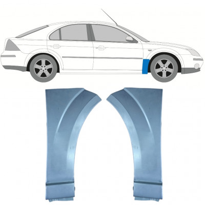 Priekšējā spārna daļa priekš Ford Mondeo 2000-2007 / Kreisais+Labais / Komplekts 10049