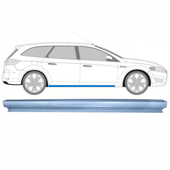 Slieksnis priekš Ford Mondeo 2007-2015 / Kreisais = Labais (simetrisks) 8518