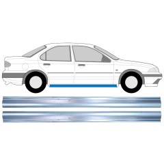 Slieksnis priekš Ford Mondeo 1993-2000 / Kreisais+Labais / Komplekts 12597