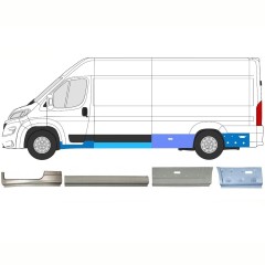 Remontdaļu komplekts priekš Opel Movano 2021-2026 / Kreisā 16808