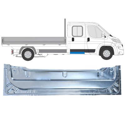 Aizmugurējo durvju iekšējā daļa priekš Opel Movano 2021-2026 / Kreisais = Labais (simetrisks) 16407