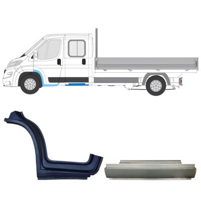 Remontdaļu komplekts priekš Opel Movano 2021-2026 / Kreisā 16435