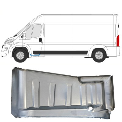 Sliekšņa remonta daļa priekš Opel Movano 2021-2026 / Kreisā 16454