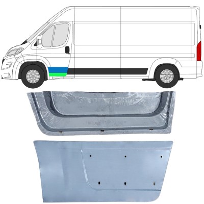 Priekšpuse durvju iekšējais un ārējais panelis priekš Opel Movano 2021-2026 / Kreisā 16479