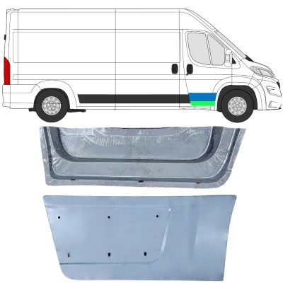 Priekšpuse durvju iekšējais un ārējais panelis priekš Opel Movano 2021-2026 / Labā 16478