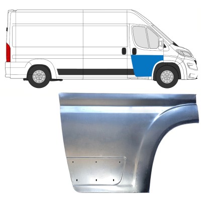 Priekšpuse durvju panelis priekš Opel Movano 2021-2026 / Labā 16482