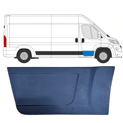 Priekšpuse durvju panelis priekš Opel Movano 2021-2026 / Labā 16447