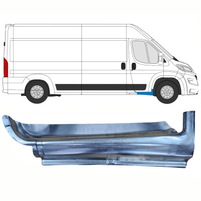 Priekšpuse durvju slieksnis priekš Opel Movano 2021-2026 / Labā 16414