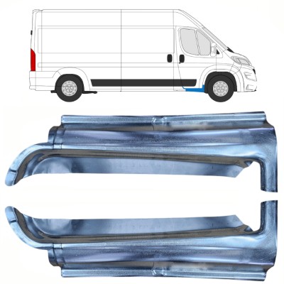 Priekšpuse durvju slieksnis priekš Opel Movano 2021-2026 / Kreisais+Labais / Komplekts 16416