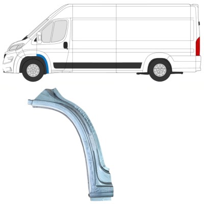 Priekšējā riteņa arka priekš Opel Movano 2021-2026 / Kreisā 16410