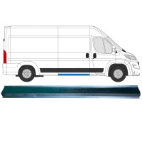 Vidējais iekšējais slieksnis priekš Opel Movano 2021-2026 / Kreisais = Labais (simetrisks) 16473