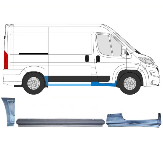 Remontdaļu komplekts priekš Opel Movano 2021-2026 / Labā 16533