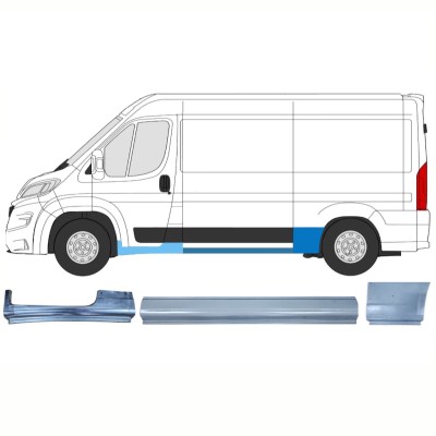 Remontdaļu komplekts priekš Opel Movano 2021-2026 / Kreisā / 16527