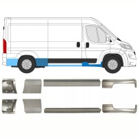 Remontdaļu komplekts priekš Opel Movano 2021-2026 / Kreisais+Labais 16426