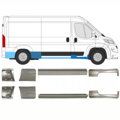 Remontdaļu komplekts priekš Opel Movano 2021-2026 / Kreisais+Labais 16425