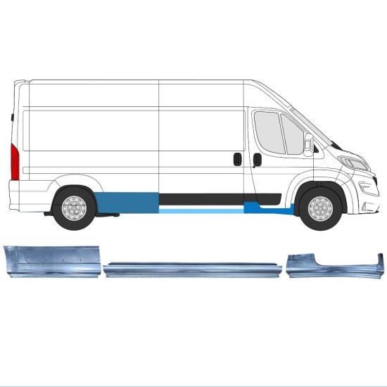 Remontdaļu komplekts priekš Opel Movano 2021-2026 / Labā / 16524