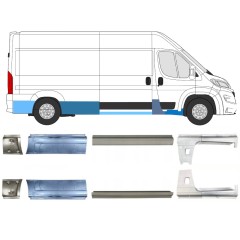 Remontdaļu komplekts priekš Opel Movano 2021-2026 / Kreisais+Labais 16467