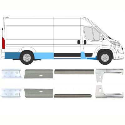 Remontdaļu komplekts priekš Opel Movano 2021-2026 / Kreisais+Labais / 16446