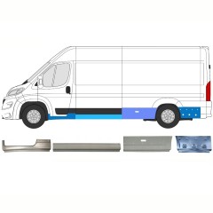 Remontdaļu komplekts priekš Opel Movano 2021-2026 / Kreisā 16797