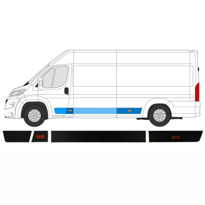 Sānu joslu komplekts priekš Opel Movano 2021-2026 / Kreisā / 14425