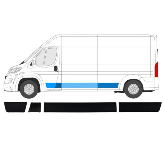 Sānu joslu komplekts priekš Opel Movano 2021-2026 / Kreisā / 14419