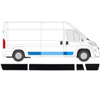 Sānu joslu komplekts priekš Opel Movano 2021-2026 / Labā / 14416