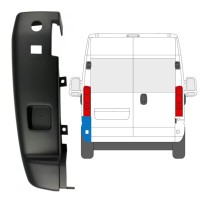 Aizmugurējā bufera stūris 180 grādi priekš Opel Movano 2021-2026 / Kreisā 15801