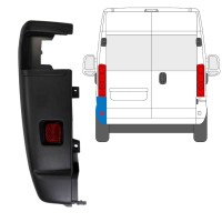 Aizmugurējā bufera stūris 270 grādi priekš Opel Movano 2021-2026 / Kreisā 15798
