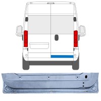 Aizmugurējo durvju panelis priekš Opel Movano 2021-2026 / Labā 16504