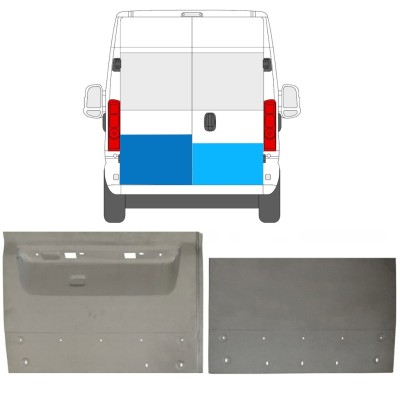 Aizmugurējo durvju panelis priekš Opel Movano 2021-2023 / Kreisais+Labais / Komplekts 16727