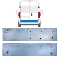 Aizmugurējo durvju panelis priekš Opel Movano 2021-2026 / Kreisais+Labais 16514
