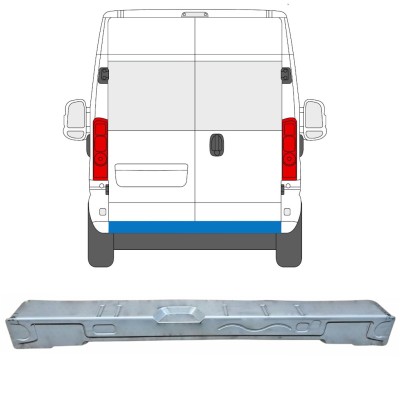 Aizmugurējais panelis priekš Opel Movano 2021-2026 16872
