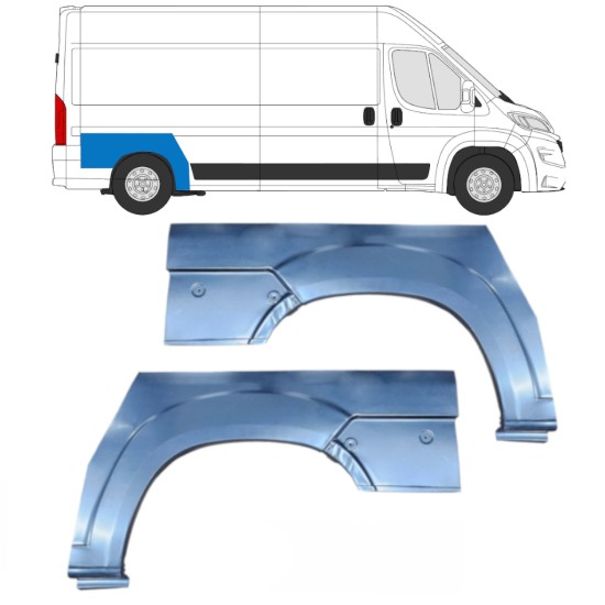 Aizmugurējā arka priekš Opel Movano 2021-2026 / Kreisais+Labais 16440