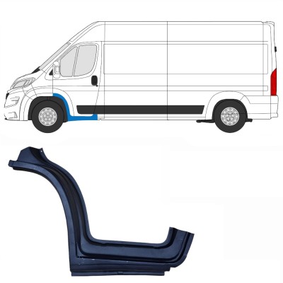 Priekšpuse durvju slieksnis priekš Opel Movano 2021-2026 / Kreisā 16413