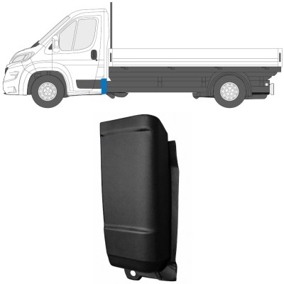 Aizmugurējais statņa stūris priekš Opel Movano 2021-2026 / Kreisā 16994
