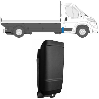 Aizmugurējais statņa stūris priekš Opel Movano 2021-2026 / Labā 16993