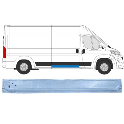 Bīdāmo durvju iekšējā daļa priekš Opel Movano 2021-2026 / Labā 16405