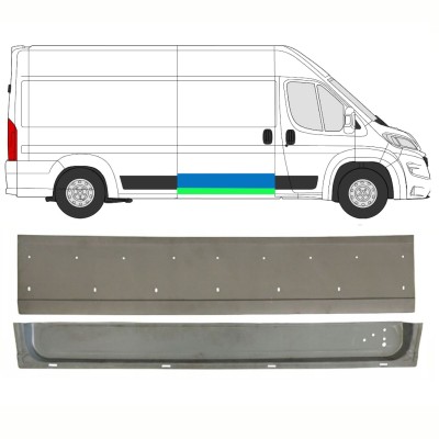 Bīdāmo durvju apakšējā loksne priekš Opel Movano 2021-2026 / Labā 16463