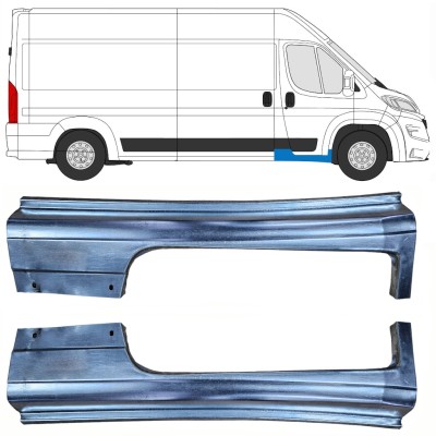 Priekšpuse durvju slieksnis priekš Opel Movano 2021-2026 / Kreisais+Labais 16421