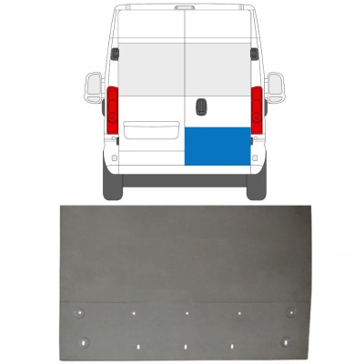 Aizmugurējo durvju panelis priekš Opel Movano 2021-2026 / Labā 16502