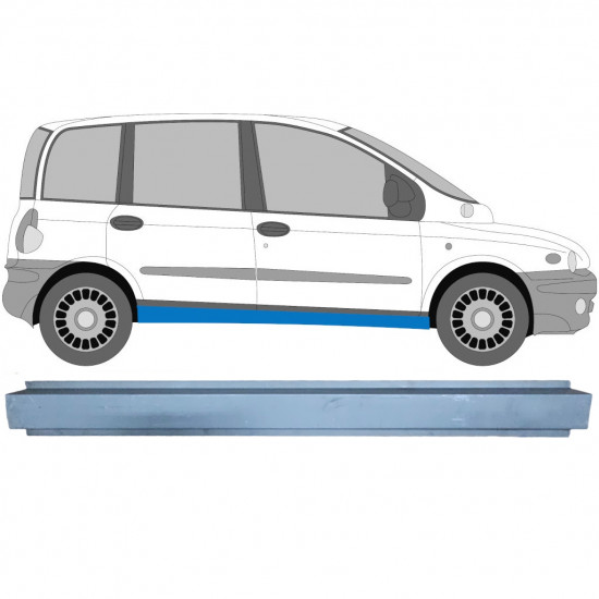 Slieksnis priekš Fiat Multipla 1999-2010 / Kreisais = Labais (simetrisks) 6507