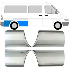 Aizmugurējā arka priekš Mercedes Sprinter 1995-2006 / Kreisais+Labais / Komplekts 9613
