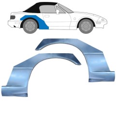 Aizmugurējā arka priekš Mazda MX-5 1989-1998 / Kreisais+Labais / Komplekts 9609