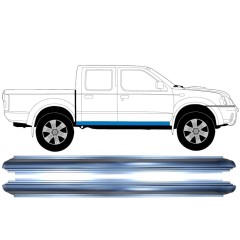 Slieksnis priekš Nissan Navara D22 1998-2005 / Kreisais+Labais / Komplekts 16287