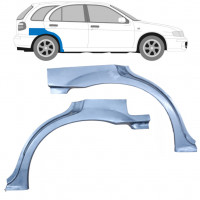 Aizmugurējā arka priekš Nissan Almera 1999-2007 / Kreisais+Labais / Komplekts 9630