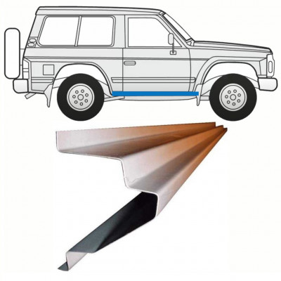 Slieksnis priekš Nissan Patrol 1990-1997 / Kreisais = Labais (simetrisks) 8597