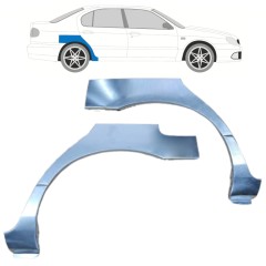 Aizmugurējā arka priekš Nissan Primera P11 1996-2001 / Kreisais+Labais / Komplekts 10632