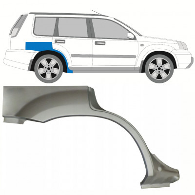 Aizmugurējā arka priekš Nissan X-TRAIL 2001-2007 / Labā 10127