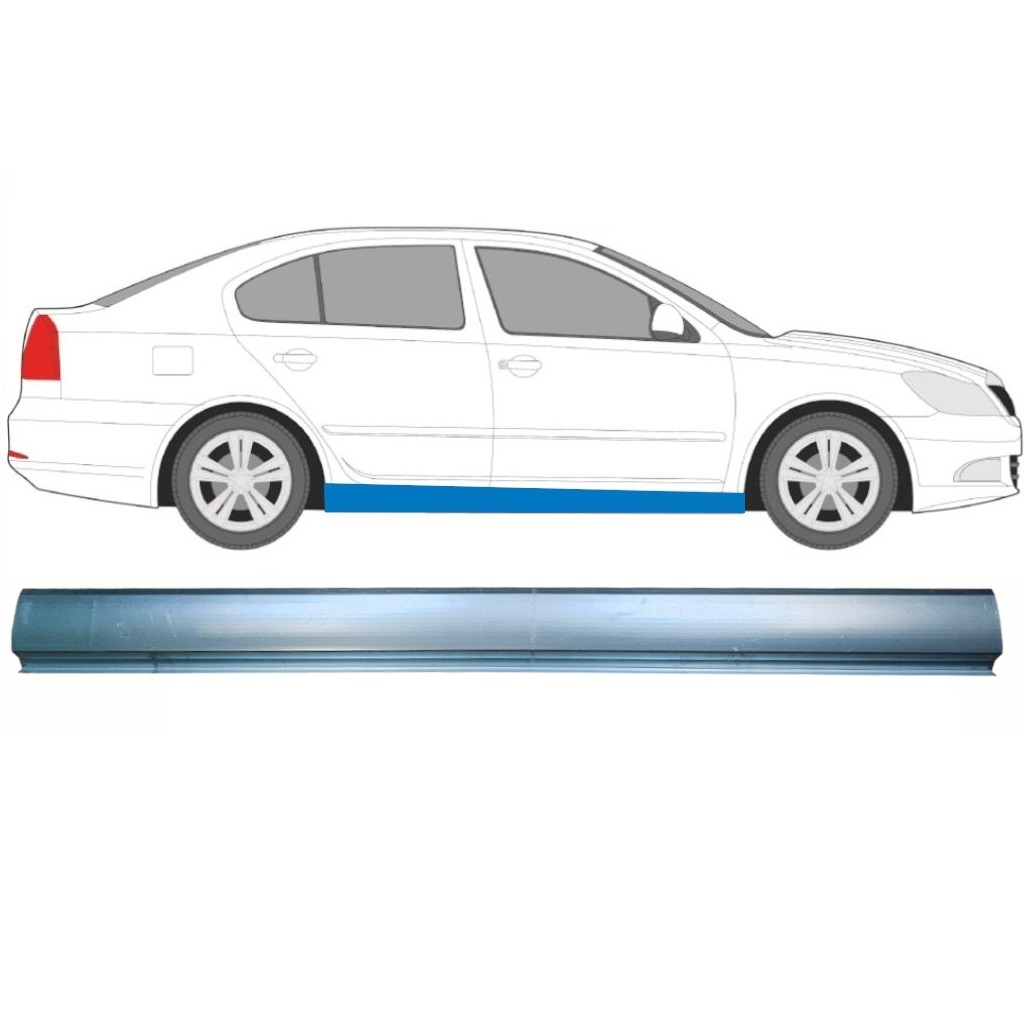 Slieksnis Priekš Skoda Octavia Ii 2004-2013 / Kreisais = Labais (Simetrisks) 8591